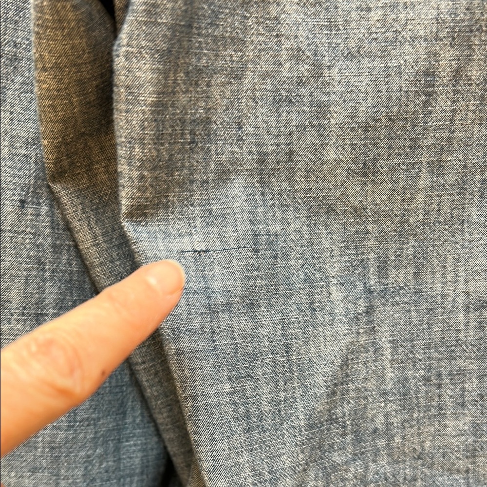 Calvin Klein Denim Button-Up Shirt - Picture 4 of 6